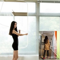 냄새없는 베란다 방풍비닐커튼, 반투명 베란다 방풍비닐커튼(대)
