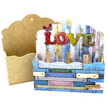 편지꽂이 반제품 24x24cm P-01-040