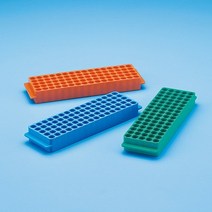 Tarsons T251010-A 80 well reversibele rack for microtube PP, T251010-Natural, 1개