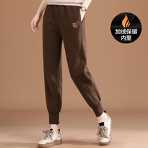 여성 기모 조거 팬츠 융 하체비만 키작녀 밴딩 트레이닝 조커 바지