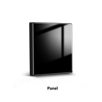 컴퓨터파워선 모니터전원케이블Avoir 벽 리셋 스위치 블랙 영국 콘센트 듀얼 Usb 충전기 유리 패널 범용 전, 20 Panel