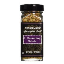 트레이더조 21 시즈닝 살루트 62g Trader Joes 21 Seasoning Salute 2.2 oz, 1