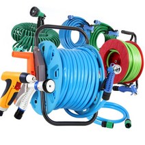 가든 청소 릴물호스 물주기 정원물호스 가정 옥상 공업용 호수 꼬이지않는 원예용 업소용 테라스 PVC, 다용도세차호스20M