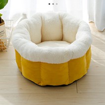 Q1012609 포근 극세사 반려동물 수면 휴식공간 쇼파 하우스, 다크그레이 브라운