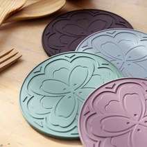 파스텔 실리콘 냄비받침 (4color), 그린