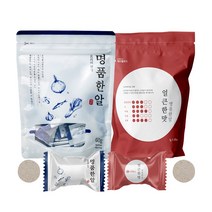 [딜맛] 시크릿 육수 명품한알(기본맛)+(얼큰한맛) 60gx2봉(40개입), 단품