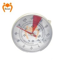 탐침 고기 요리 온도계 스테인리스 부엌 음식 우유 커피 0-100 ℃/0-220 °F 물 BBQ 조사 오븐 시험, 빨간