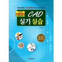 CAD 실기실습: 기계설계 일반기계 건설기계, 일진사