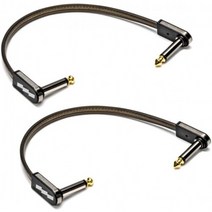 2개 EBS PCF/HP18 하이 퍼포먼스 플랫 패치케이블 18cm L/L The High Performance Flat Patch Cable