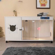 강아지 방음부스 고양이 애견 미니 하우스 호텔 격리, 온도 장비와 고양이 1마리 사이즈와 자가설치