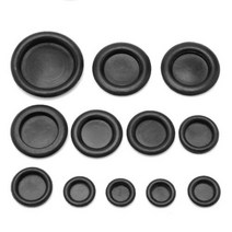 고무오링 10/20/50pcs 14-150mm 블랭킹 블라인드 고무 그로멧 구멍 플러그 전기 와이어 가스켓 블랙 양면 원형 반지, [04] 20mm, [03] 50pcs