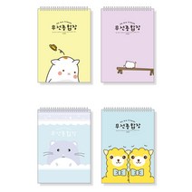 클라리온 초등용 캐릭터 무선종합장 184x257mm 36매 10권묶음