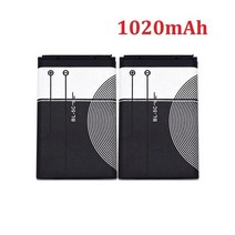 견고한 대용량 골드 BL-5C 3.7V 0.8Ah/1.02Ah/1.2Ah 배터리 노키아 2610 1100 6230 N70 N71 N72 N91, 04 빨간