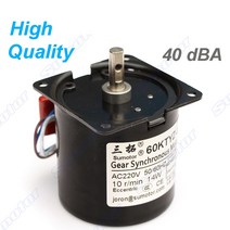 싱크로너스 모터 60KTYZ 14W 220V AC 동기 기어 모터 CWCCW 턴테이블 전기 스크린 그릴 BBQ 1.2rpm 2.5 5 8, 08 30 분당회전수
