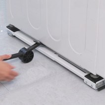 파워레일 핸드카트 무거운 가구 냉장고 세탁기 무거운짐 옮기기 가구이동 만능지렛대 아이큐샵, 2세트