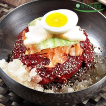 정직한밥상 여름 대표 별미 칡비빔냉면 10인분 (칡냉면+비빔장), 2kg, 1개