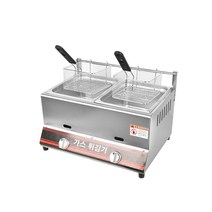 가정용 메뚜기튀김 가마솥 튀김기 핫도그 미니 감자튀김 Baiyi Chaojia 프라이드 냄비 상업 부스 가스 프라이 치킨 스테이크 튀김 튀김 꼬치 가스 튀김 프라이드 프리터 장비 장비, 3 실린더 프라이드 냄비 (프라이드 블루 2  증기선)