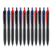 모나미 FX-ZETA 1.0mm 12개입 모나미볼펜, 블랙, 1개