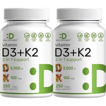 비타민d3 비타민k2 menaquinone 메나퀴논 mk7 250캡슐 2팩 Deal Sup, 상품선택