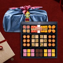 진정따옴 한과선물세트 담양한과 고급 전통 수제 유과 약과 실속형 선물용 한과 설 명절 선물세트 보자기, [진정따옴] 한과 선물세트 5호