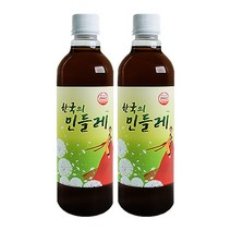 해담은베리 순수 흰민들레즙 흰민들레엑기스 흰민들레진액 생산자 직접판매, 500ml, 2개