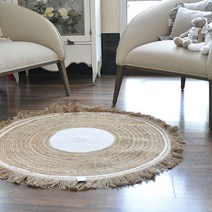 라운드 주트 러그 (73877)꼬떼따블157193