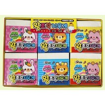 레인보우팬시 왕조각 지우개 대형 왕 지우개 도장파기용 작품용 학습용 조각용 전각용 스탬프 학습준비물 어린이 초등용지우개 문구 잘지워지는, 1통(12개)