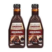트레이더스 이마트 오리지널 바베큐 소스 510gx2입 미국산 미국식 비비큐소스 아메리칸 스타일 오리지날, 510g, 2개
