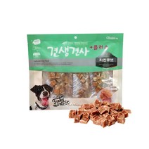 *신제품특가* 견생견사 플러스 대용량 강아지 간식 300g 12종, 8개, 견생견사 플러스 치킨 큐브 300g