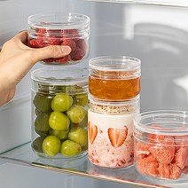 셀러메이트 원형유리 밀폐용기 1P, 600ml-S1