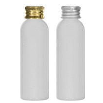 알루미늄캡 50ml 60ml 75ml 80ml 100ml 어메니티 공병, 1개, 60ml(L)백색용기 골드캡