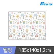 뽀로로숫자놀이 웰빙 놀이방매트 185x140x1.2cm, 숫자놀이 185x1.2cm