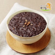 다림죽 다림 호박죽 단팥죽 쇠고기야채죽등 8종 5개set_무료배송, 02_단팥죽500g_5팩, 500g, 5개