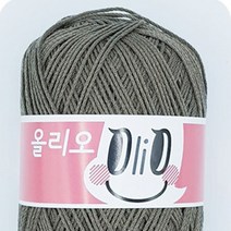 [니터스] 올리오(Olio_70g)(1팩 4볼), 733 실크그레이