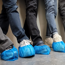 일회용덧신 방진 덧신 부직포 신발커버 100매 50명분