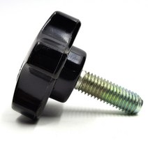 국화 노브 별 핸들 손잡이볼트 철 천연색 M8 x 50 (1개), 1개
