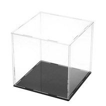 [2set] 마징가케이스 마징가 레고 피규어 진열장 케이스 900C 투명 아크릴 쇼케이스 방진 블랙 기본 모델, 02 15x15x15cm