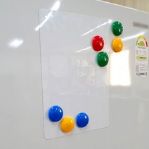 오더고 냉장고 부착 자석 화이트보드 자석칠판 보드 메모보드