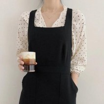 F29002 블라우스 멜빵원피스 코디 점프슈트