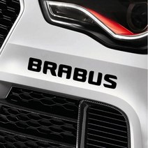 브라부스 BRABUS 로고 스티커 동호회 튜닝 벤츠 amg, 레드