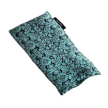 Hugger Mugger 실크 아이백 - 아마씨 필링 골드 정품보장, Boho Teal