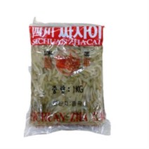 용차 짜사이 1kg 무절임 짜싸이 중식밑반찬, 3개