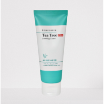 브링그린티트리 시카 수딩크림 100ml 티트리 병풀추출물 피부진정케어
