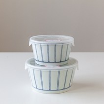 [미쓰오상점] 사이까이 도자기 반찬용기(덮개포함) - 평일 2시주문건까지 당일발송!!, S