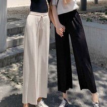 6색 베이직 여자바지 여자하의 9부 봄여름가을용 와이드 워싱 여성바지 스키니 스판 면바지 앤 여성하의