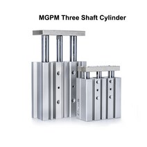 엔진 크레인 3 축 실린더 공압 가이드 에어 복동 MGPM 보어 12/16/20/.../100mm 스트로크 10/20/25/.../300mm, 29 MGPM20-25Z
