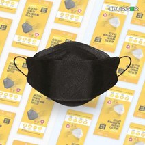 디버거 디버거 KF-94 숨코마스크 5매 블랙, 1개
