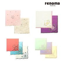 [레노마] 자수손수건 (R) 4종 택1