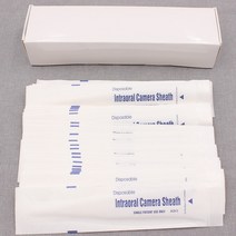 다회용필름카메라 100 개상자 일회용 구강 내 카메라 칼집 치과 내시경 보호 토이카메라