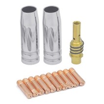 경량 용접기 반자동 용접기 J2FA 13 개/대 0.6mm/0.8mm/0.9mm/1.0mm 용접 건 액세서리 키트 15AK 가스 노, 04 10